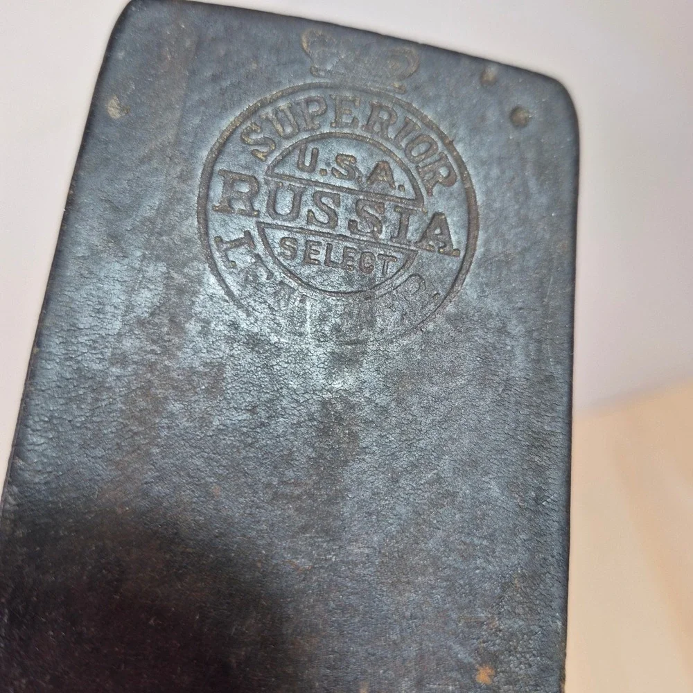 Vintage Superior Russia Select Leather Shoe‎ Horn 928 USA Tool
